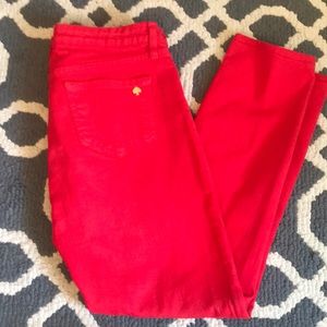 Kate Spade red denim